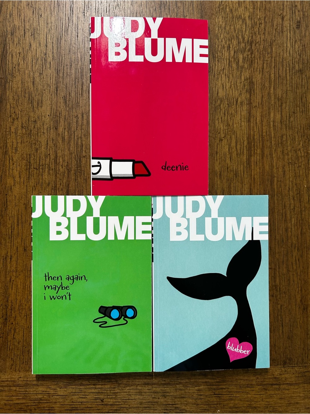 Brand New Judy Blume Paperback Book Lot Set of 3